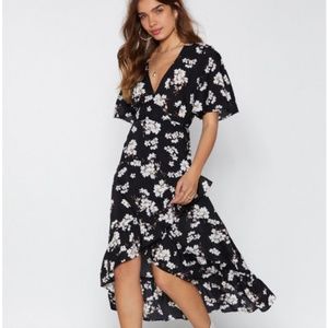 Floral Wrap Dress as seen on Olivia Wilde! | Size M